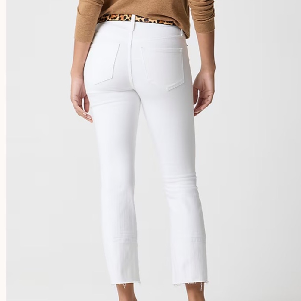 J Crew White Denim Jeans